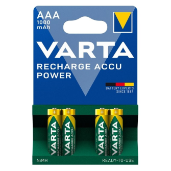 VARTA RECHARGE ACCU POWER AAA Micro HR3 / Ready-to-use