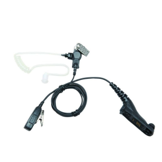 Headset discreet with microphone anti-noise for MOTOTRBO