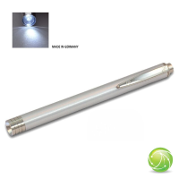 AKKUPOINT ALU DIAGNOSTICLIGHT Zertifizierte Pupillenleuchte LED WEISS mit Druckknopf / silber