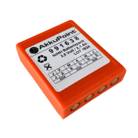 HBC Battery for crane radio control BA223000, BA223030, BA223031, NM13D