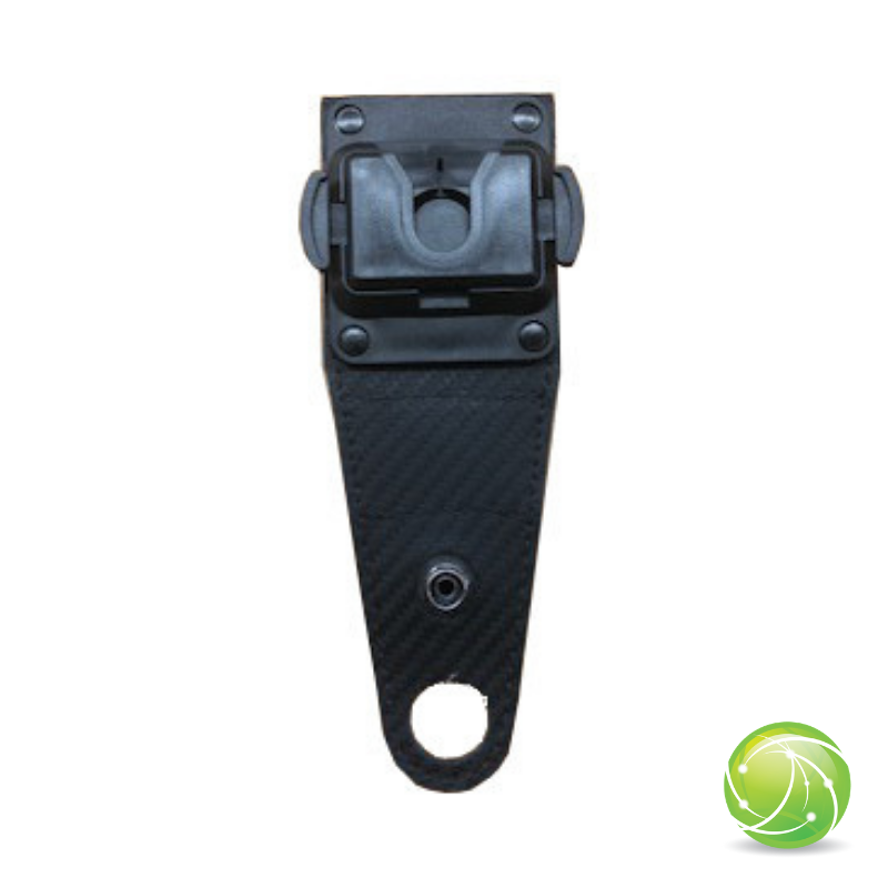 Passant ceinture en cuir avec clip rotatif pour passage ceinture 60mm